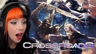 FFXIV CROSSROADS TRAILER REACTION! [Patch 7.1] SarahJane