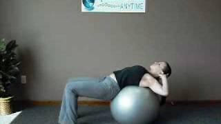 Pewaukee Swiss Ball Exercise Demo - Oblique Crunchers - Dr.