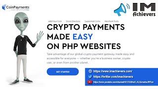 How To Accept Cryptocurrency Payment On The PHP Website?