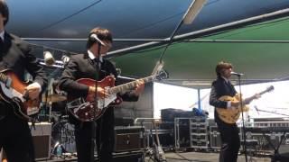 Hard Days night , Beatles tribute @ Santa Fe springs swap meet,"Twist and shout"