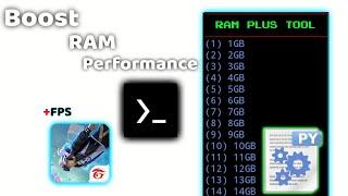 New Script To Improve Ram performance | Ram Plus Tool - No Root