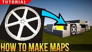 HOW TO MAKE CUSTOM MAPS! - Minecraft Tutorial - easy to follow tips!