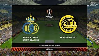   Union St-Gilloise   vs Bodo/Glimt     | UEFA Europa League  (10/03/2024) | PES 2024