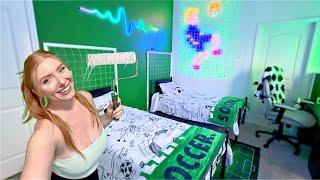 My Teen TWINS *DREAM* Room Makeover (SOCCER themed!)