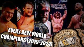 Every AEW World Champion [2019-2024]