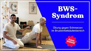 Übung bei BWS-Syndrom  / Schmerzen in der Brustwirbelsäule behandeln