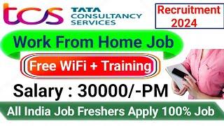 TCS New Recruitment 2024TCS hiring FreshersWork From Home Job 2024TCS Latest HiringTCS Jobs 2024