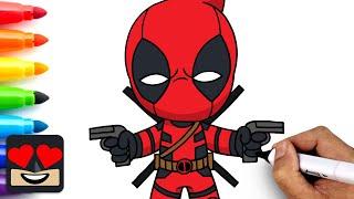 How To Draw Deadpool