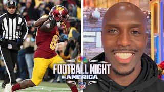 Commanders' Jamison Crowder FaceTimes Devin McCourty after game-winner v. Eagles | FNIA | NFL on NBC