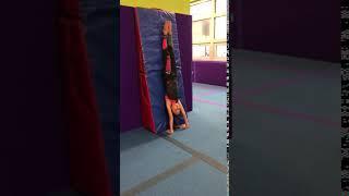 Skill: Straddle Press Handstand (Wedge Wall)