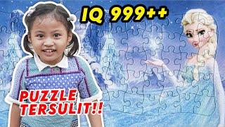 LUAR BIASA IQ AMANDA 999 UMUR 3 TAHUN BISA MENYELESAIKAN GAME PUZZLE‼️