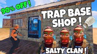 RUST | TRAPPING PLAYERS then SELLING THEIR LOOT IN THE SAME SHOP! *INSANELY SALTY CLAN*