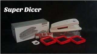 Review Tutorial Tupperware Super Dicer, Alat Pemotong Sayur & Buah, Cara pakai & kelebihannya