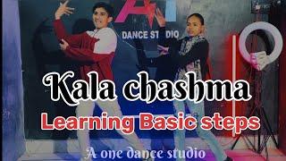 Kala Chashma_ learning basic steps_ full dance video_￼#sidharthmalhotra #kalachashma #kalachashma