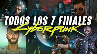 TODOS LOS 7 FINALES DE CYBERPUNK 2077 EN ESPAÑOL ( Final Bueno, Malo, Oscuro, Secreto ) Ps5 Xbox X