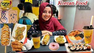 Best Korean Street Food (Kolkata) | Korean Corndog | Korean Food Vlog