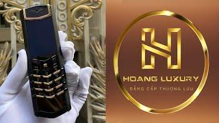 VERTU SIGNATURE S PURE BLACK MIX GOLD | HOÀNG LUXURY