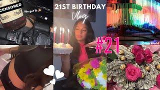 WE GOT TOO LIT! 21st Birthday Vlog... (SHOTS, Other World, Venting, Skincare) | Kiaraliz Mar