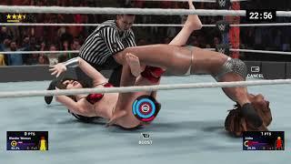 WWE 2K19 Wonder Woman VS Aisha Bikini Submission Ironwoman (30 Mins)