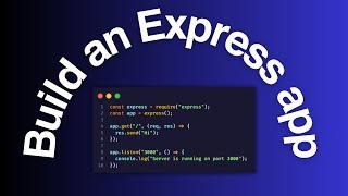 Build an Express server - DevHub