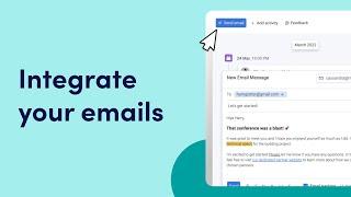Integrate your emails | monday sales CRM