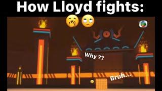 How The Ninja Fight Vs Lloyd… #shorts