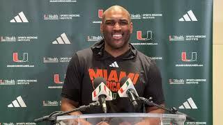 Miami Secondary Coach Will Harris February 27, 2025