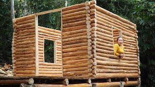 Build a wooden house (CABIN), complete the cabin frame