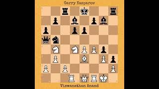 Viswanathan Anand vs Garry Kasparov, 1996 #chess #chessgame