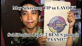 Paper Bag Sublimation (Revealed the Secret Teknik) || KUYA DHODZ