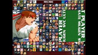 My SNK Vs Capcom Ultimate MUGEN 1.0 Roster [DOWNLOADABLE]