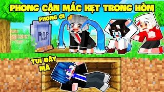 PHONG CẬN THỬ THÁCH 24H THOÁT KHỎI HÒM DƯỚI LÒNG ĐẤT TRONG MINECRAFT | SAMMY GIẢI CỨU PHONG CẬN