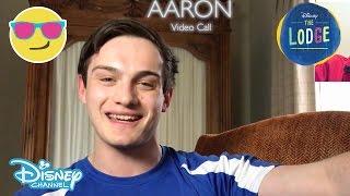 The Lodge | Video Chat 6: Kyle Calls Aaron | Official Disney Channel UK