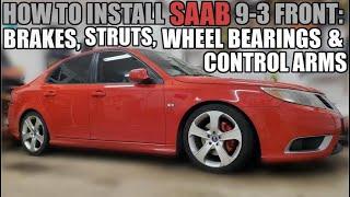 SAAB 9-3 Front End Rebuild: Reassembling Everything with Shiny New Parts