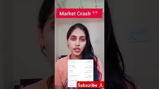 stock Market Crash  #stockmarket #stockmarketcrash #shortsvideo #marketcrash #niftycrash #trading