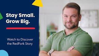 Stay Small. Grow Big. - RedFork Marketing Story Ad