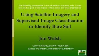 Using Satellite Imagery and Supervised Image Classification to Identify Bare Soil