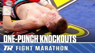 INSANE ONE-PUNCH KNOCKOUTS IN BOXING | FIGHT MARATHON