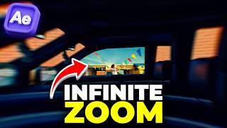 INFINITE ZOOM TRANSITION like Cole Bennett in After Effects! (noahsocold tutorial)