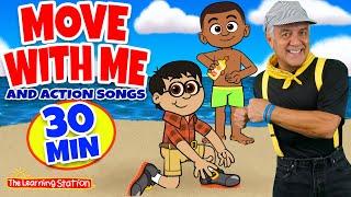 Move With Me & Action Songs  Brain Breaks  Exercise Songs for Kids  by The Learning Station