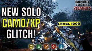 Vanguard Zombie Glitches: NEW SOLO CAMO/XP GLITCH! Level Up Fast In Vanguard Zombies