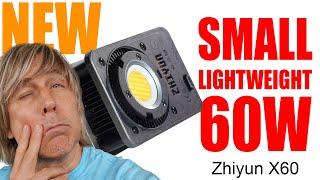 Zhiyun X60 Small COB LED light for Video and Photography HONEST Markus review