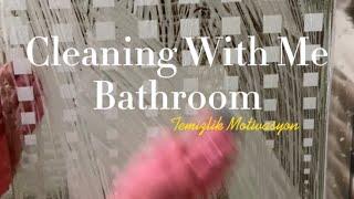 BATHROOM CLEANİNG (BANYO TEMİZLİĞİ) #cleaning #temizlikmotivasyon #banyotemizligi #bathroomcleaning