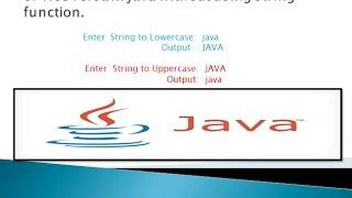 convert string to lowercase to uppercase  or vice versa without using string function in java