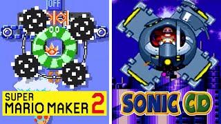 Super Mario Maker 2: Sonic CD Boss Rush Comparison