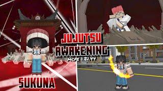 SUKUNA is finally here  Jujutsu Awakening Addon mcpe 1.21 | jujutsu kaisen addon mcpe 1.21