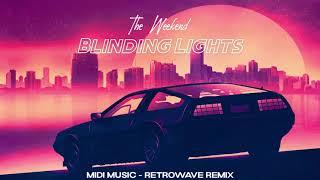 The Weekend - Blinding Lights [retrowave remix]