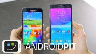 Galaxy Note 4 vs Galaxy S5