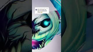 Drawing Sans Venomized!! #shorts #tiktok