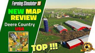 FS19 | MAPS REVIEW - [NEW] MAP "Deere Country USA"